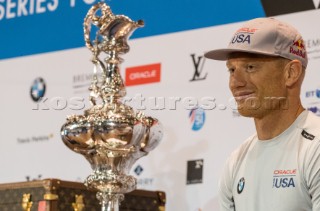 Skippers press conferenceJimmy Spithill, Skipper and Helmsman