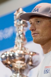 Skippers press conferenceJimmy Spithill, Skipper and Helmsman