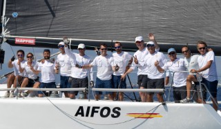 King of Spain Felipe VI onboard AIFOS Copa Del Rey 2016