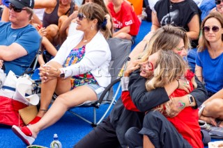 14/02/21 - Auckland (NZL)36th America’s Cup presented by PradaPRADA Cup 2021 - DocksideSpectators at the AC Race Village