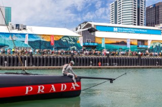 14/02/21 - Auckland (NZL)36th America’s Cup presented by PradaPRADA Cup 2021 - DocksideNicholas Brezzi (Sailor - Luna Rossa Prada Pirelli Team), Luna Rossa Prada Pirelli Team at Base