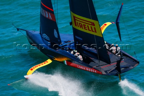 120221  Auckland NZL36th Americas Cup presented by PradaPRADA Cup 2021  Practice Races  DayLuna Ross