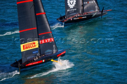 200221  Auckland NZL36th Americas Cup presented by PradaPRADA Cup 2021  Final Day 3Ineos Team UK Lun