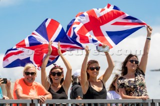 21/02/21 - Auckland (NZL)36th America’s Cup presented by PradaPRADA Cup 2021 - DocksideIneos Team UK Supporters
