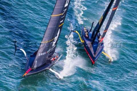 210221  Auckland NZL36th Americas Cup presented by PradaPRADA Cup 2021  Final Day 4Ineos Team UK Lun