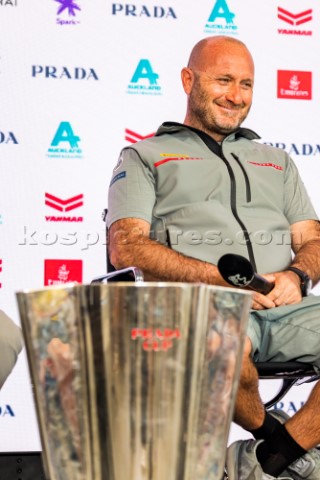 210221  Auckland NZL36th Americas Cup presented by PradaPRADA Cup 2021  Press ConferenceMax Sirena T