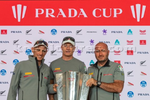 210221  Auckland NZL36th Americas Cup presented by PradaPRADA Cup 2021  Press ConferenceJames Spithi