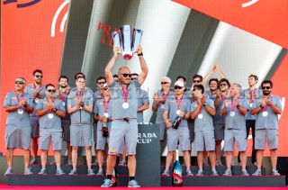 23/02/21 - Auckland (NZL)36th America’s Cup presented by PradaPRADA Cup 2021 - Prizegiving CeremonyMax Sirena (Team Director & Skipper - Luna Rossa Prada Pirelli Team)