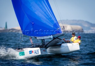 Aquece Rio Ã± International Sailing Regatta 2015 is the second sailing test event in preparation for the Rio 2016 Olympic Sailing Competition. Held out of Marina da Gloria from 15-22 August, the Olympic test event welcomes more than 330 sailors from 52 nations in Rio de Janeiro, Brazil.
