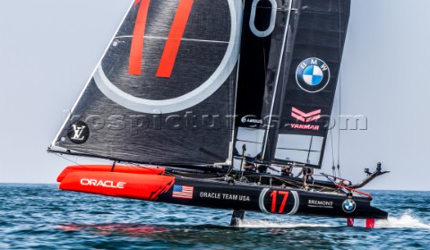 Americas Cup arrives in MuscatPractice raceLouis Vuitton Americas Cup World Series Oman 2016First da