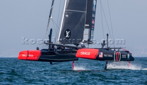 Americas Cup arrives in MuscatPractice raceLouis Vuitton Americas Cup World Series Oman 2016 First d