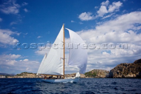 Classic Yachts Silver Bollard Regatta 2013 Puerto Adriano Mallorca Spain