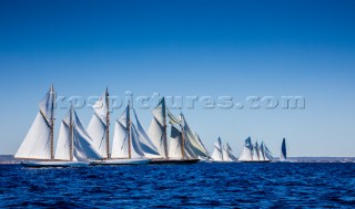 The Big Class Day Sail , SYC 2016, Schooners sailing in the Bay of Palma, 22nd of June 2016