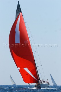 Giraglia Rolex Cup 2006. St Tropez.My Song SAILING MAXI-YACHTS.SUPERSIZE SAILING
