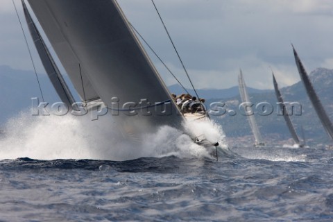 Savannah leads JClass in the Superyacht Cup in Palma