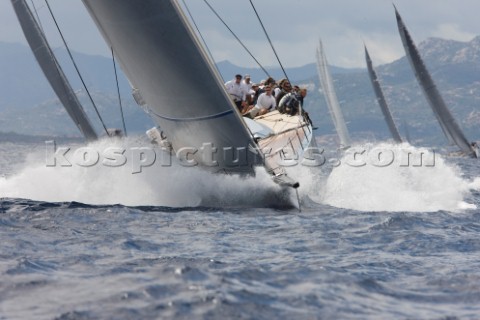 Maxi Yacht Rolex Cup 2012 Porto Cevo Sardinia Higjland Fling Wally