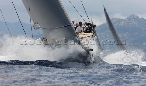 Maxi Yacht Rolex Cup 2012 Porto Cevo Sardinia Higjland Fling Wally