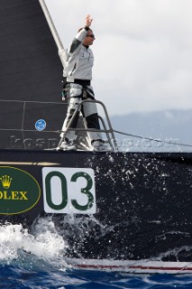 Maxi Yacht Rolex Cup 2012, Porto Cevo, Sardinia Bella Mente owned by Hap Fauth