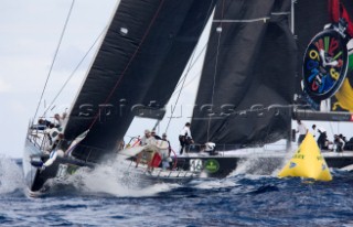 Maxi Yacht Rolex Cup 2012, Porto Cevo, Sardinia, Belle Mente & Stig